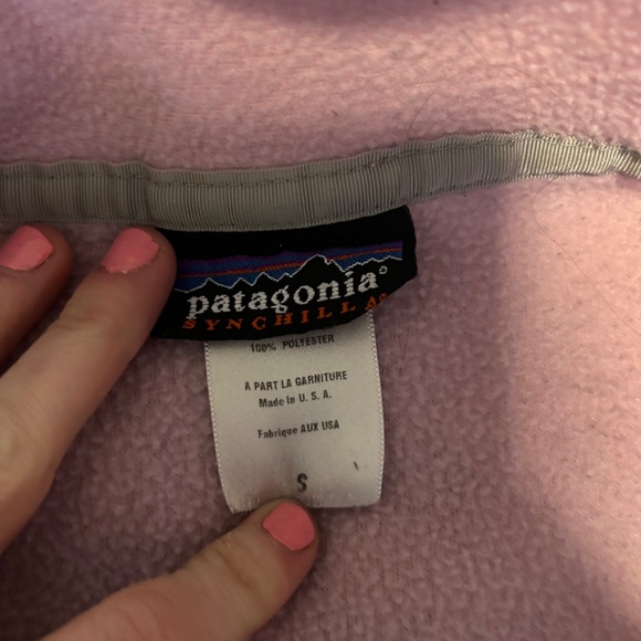 Patagonia Synchilla Pink Fleece - Picture 2 of 7